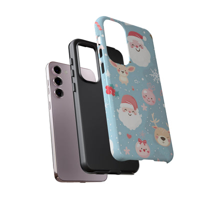 Pastel Santa Joy – Tough Glossy Samsung Galaxy Case