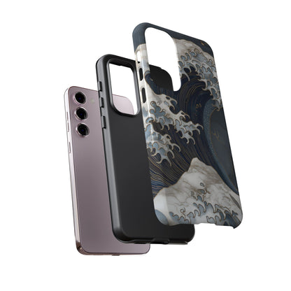 Golden Wave – Tough Glossy Samsung Case