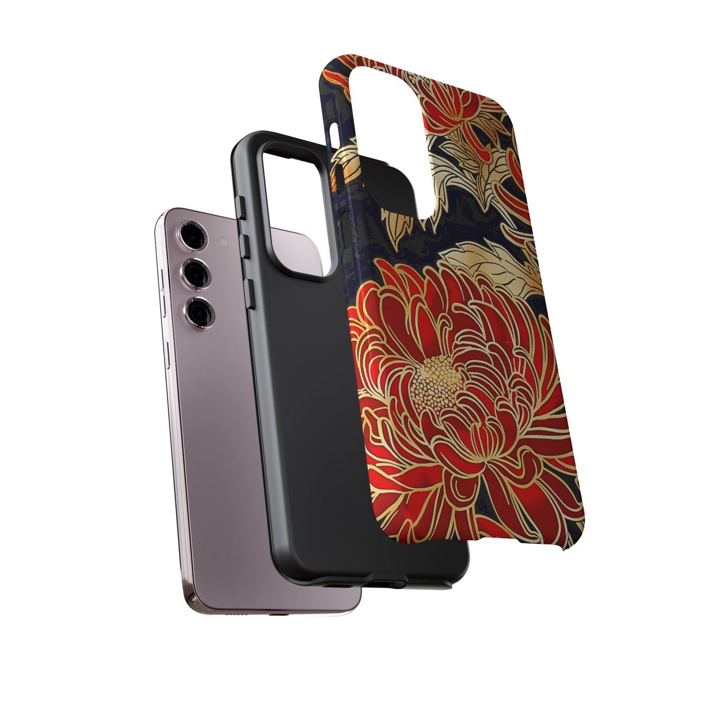 Ember Petals – Tough Glossy Samsung Galaxy Case