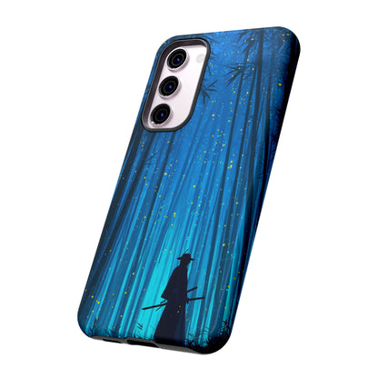 Shadowed Bamboo Sentinel – Tough Glossy Samsung Galaxy Case