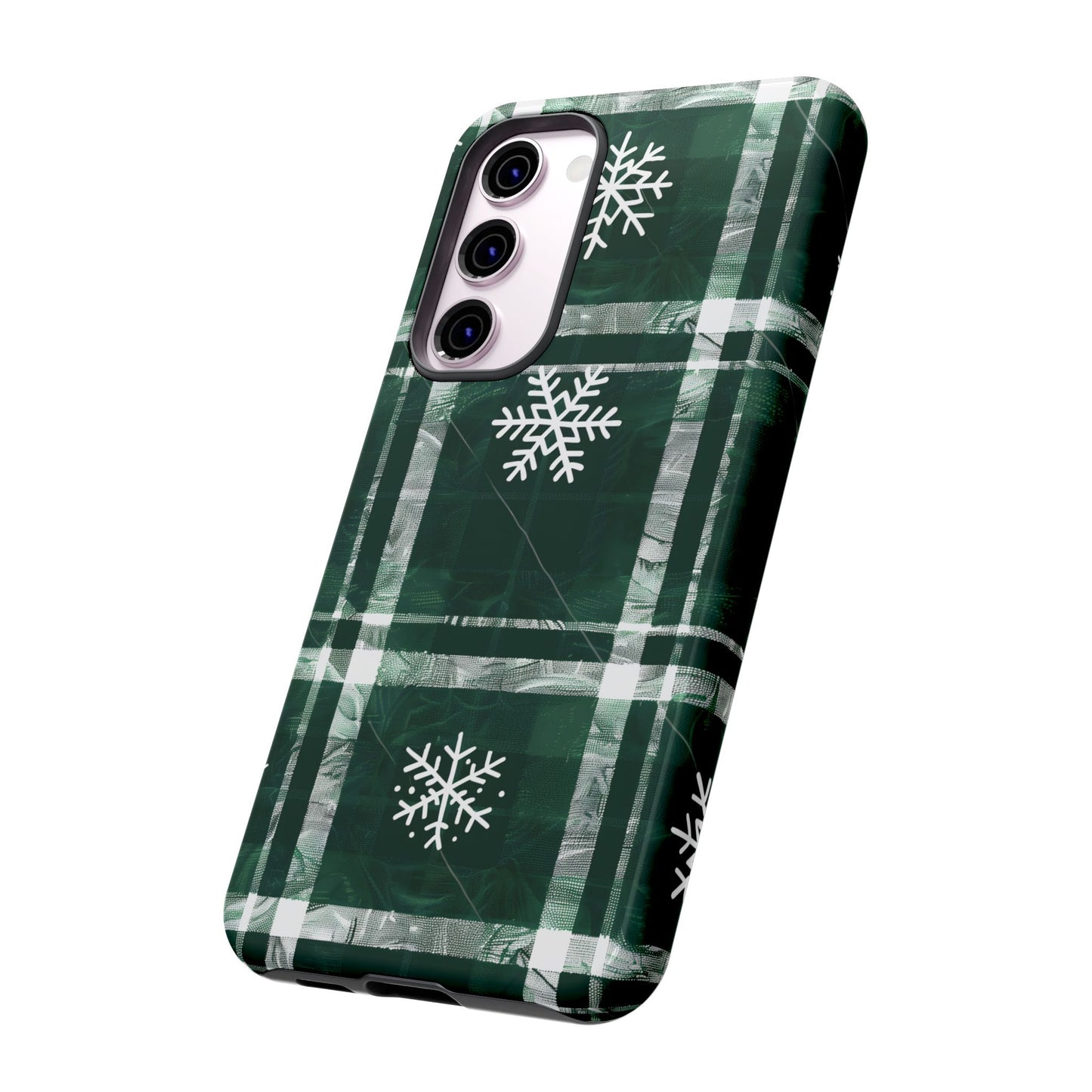 Frosted Tartan – Tough Glossy Samsung Galaxy Case