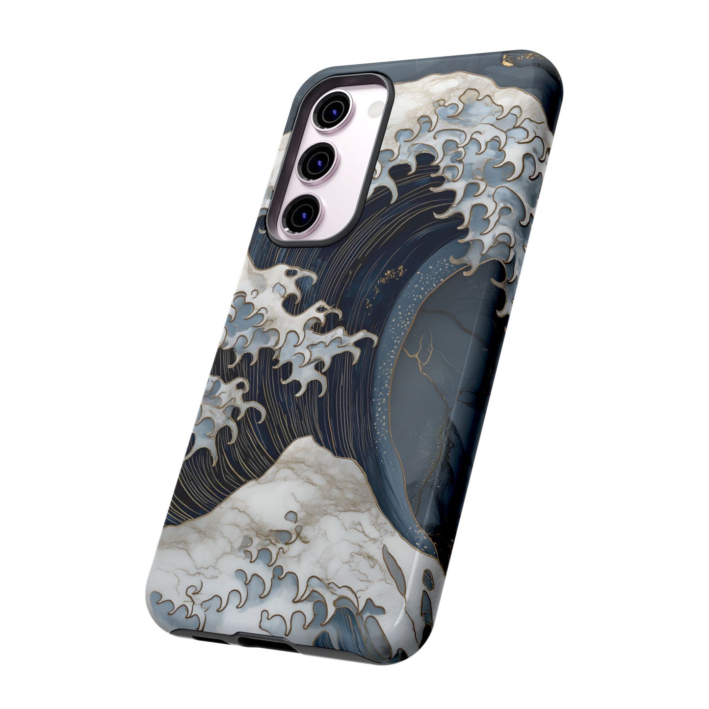 Golden Wave – Tough Glossy Samsung Case