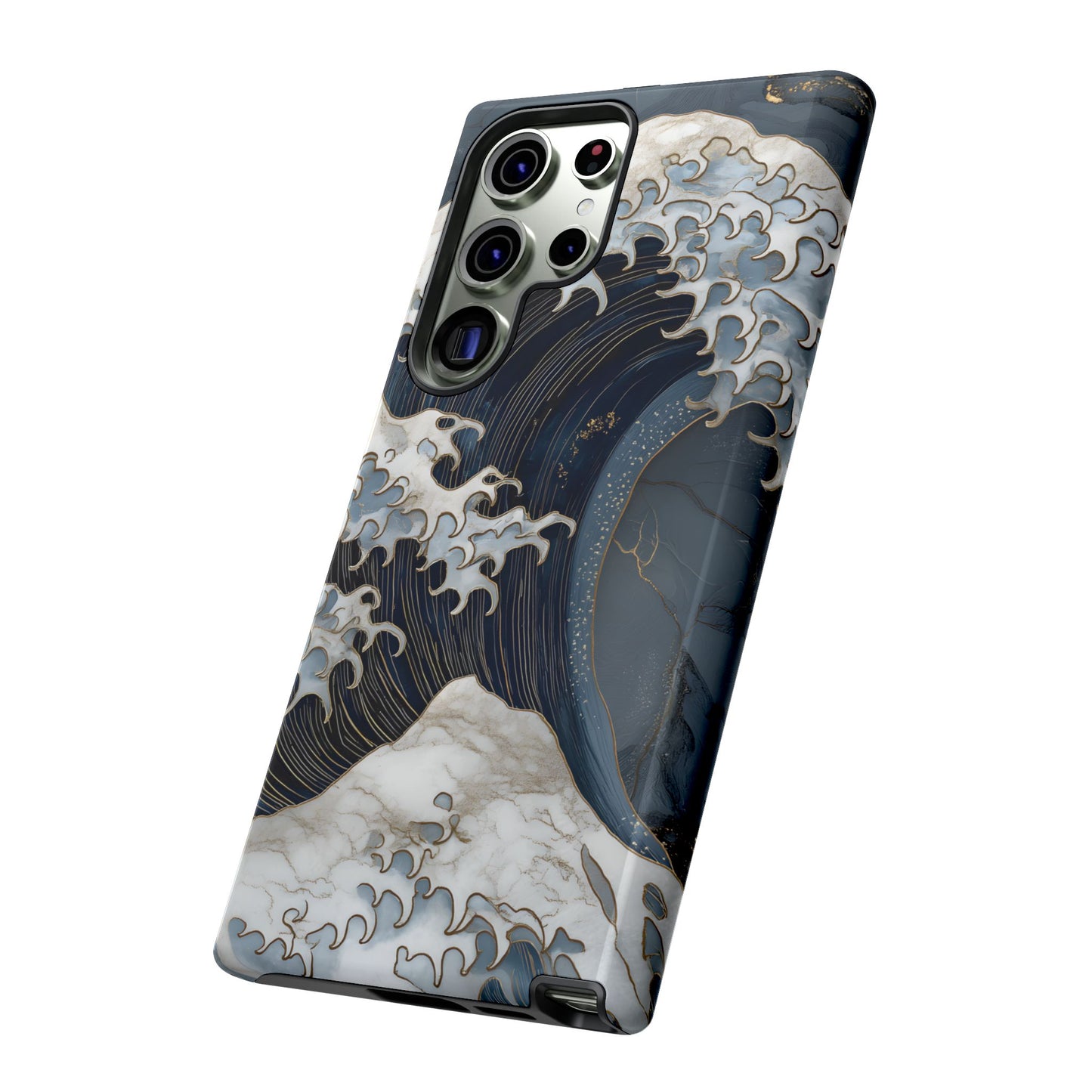 Golden Wave – Tough Glossy Samsung Case