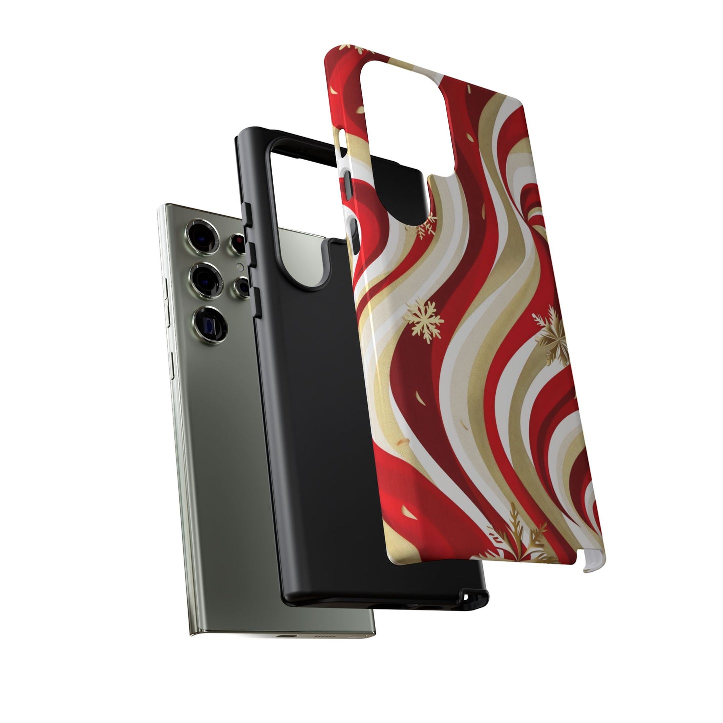 Peppermint Waves – Tough Glossy Samsung Galaxy Case