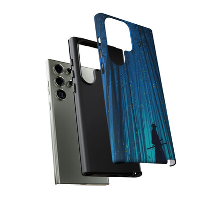 Shadowed Bamboo Sentinel – Tough Glossy Samsung Galaxy Case