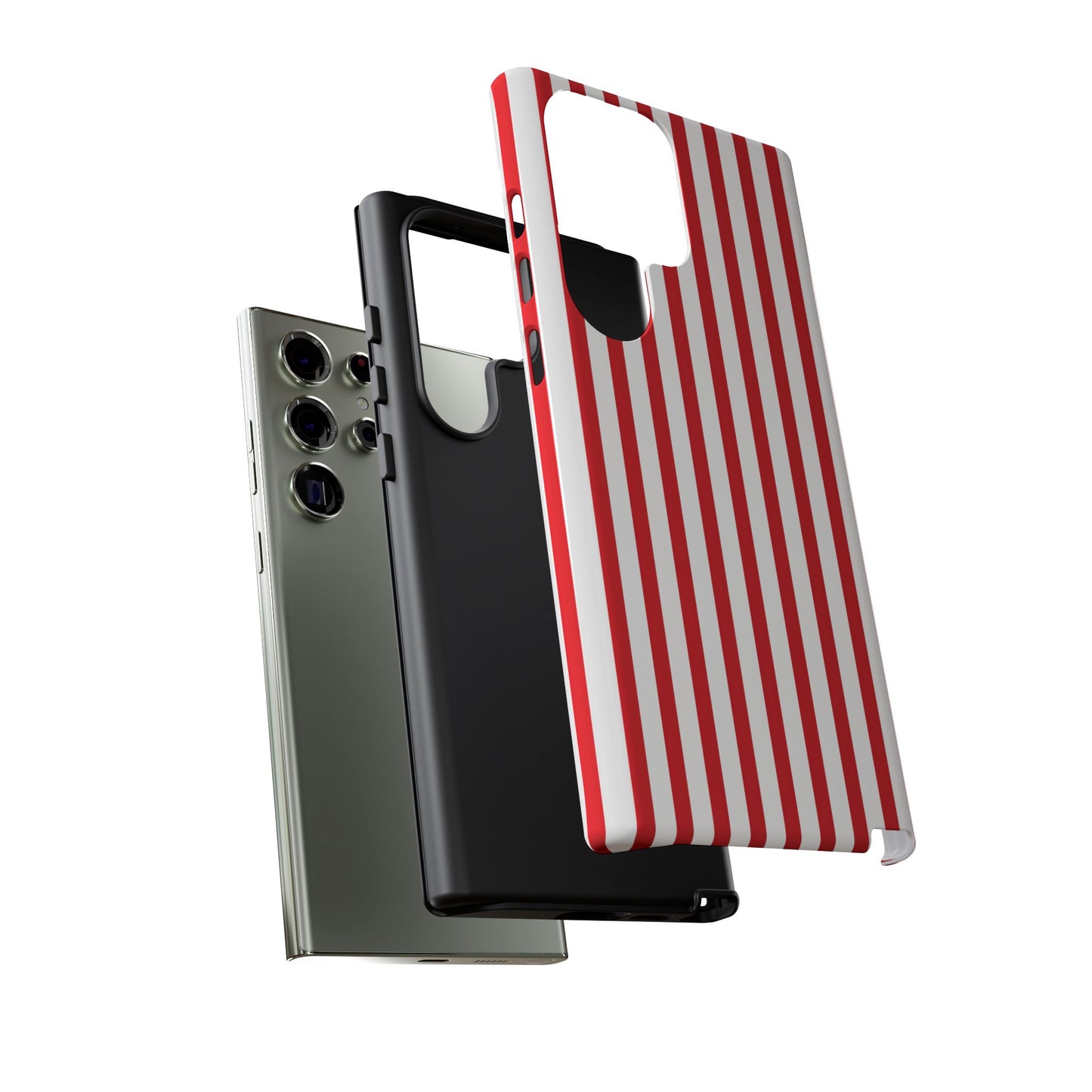 Candy Cane Stripes – Tough Glossy Samsung Galaxy Case
