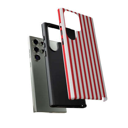 Candy Cane Stripes – Tough Glossy Samsung Galaxy Case