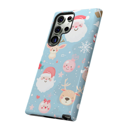 Pastel Santa Joy – Tough Glossy Samsung Galaxy Case