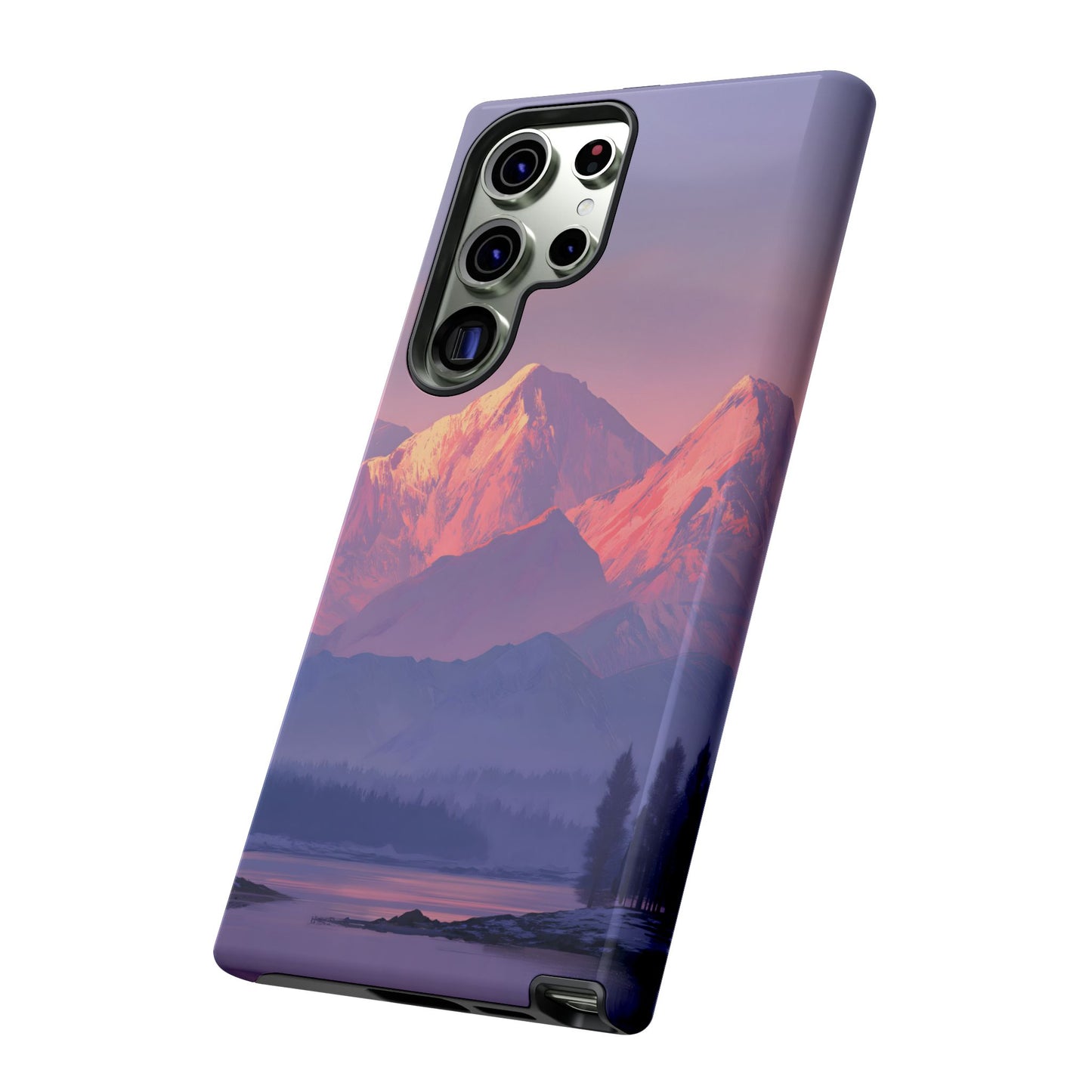 Crimson Peaks – Tough Glossy Samsung Galaxy Case