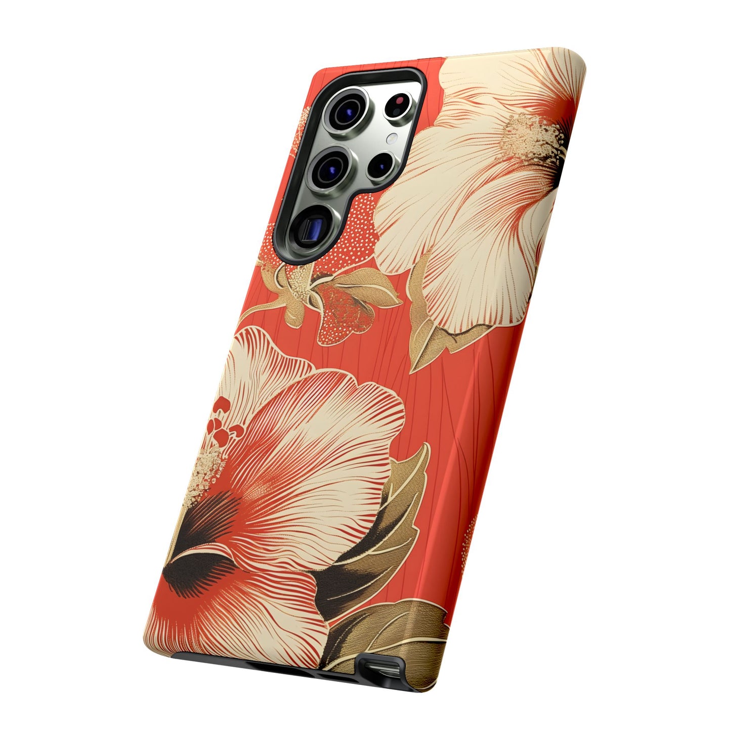 Golden Hibiscus – Tough Glossy Samsung Galaxy Case