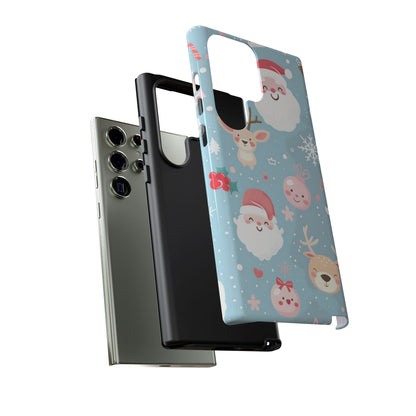 Pastel Santa Joy – Tough Glossy Samsung Galaxy Case