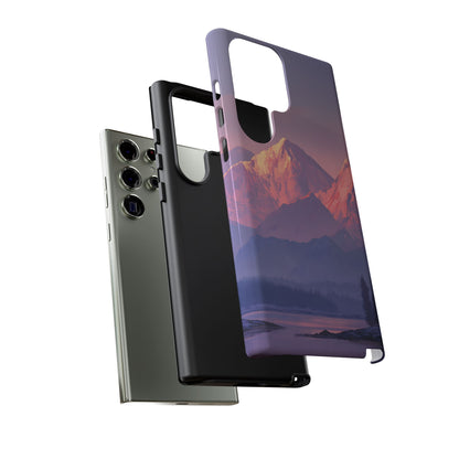 Crimson Peaks – Tough Glossy Samsung Galaxy Case