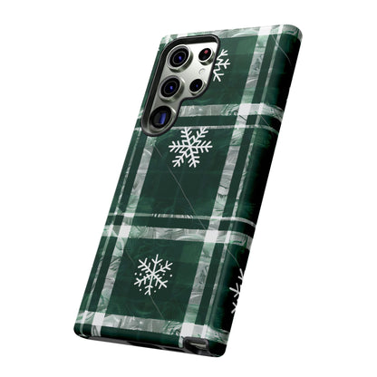 Frosted Tartan – Tough Glossy Samsung Galaxy Case