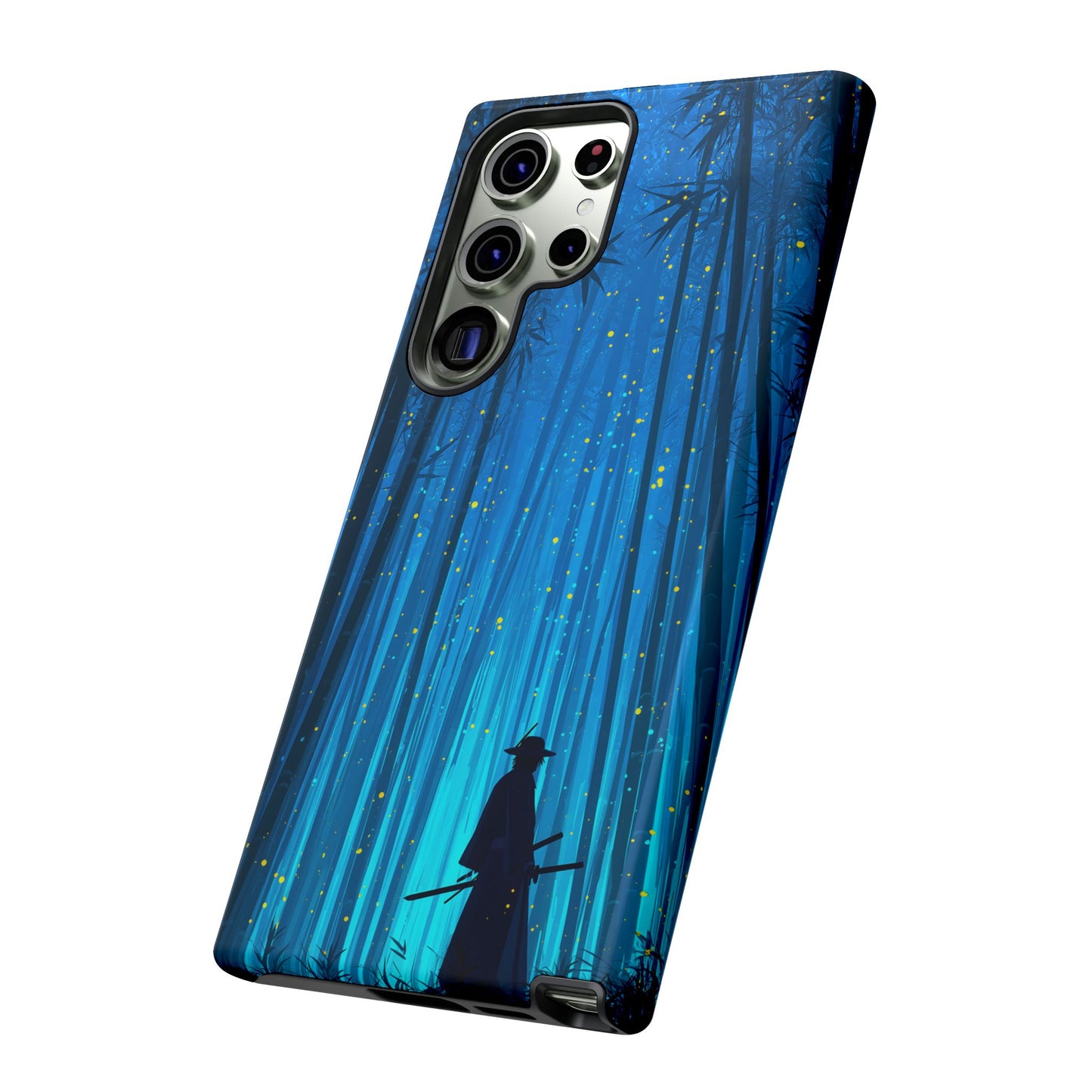 Shadowed Bamboo Sentinel – Tough Glossy Samsung Galaxy Case