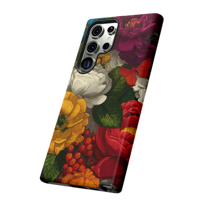 Midnight Bloom – Tough Glossy Samsung Galaxy Case