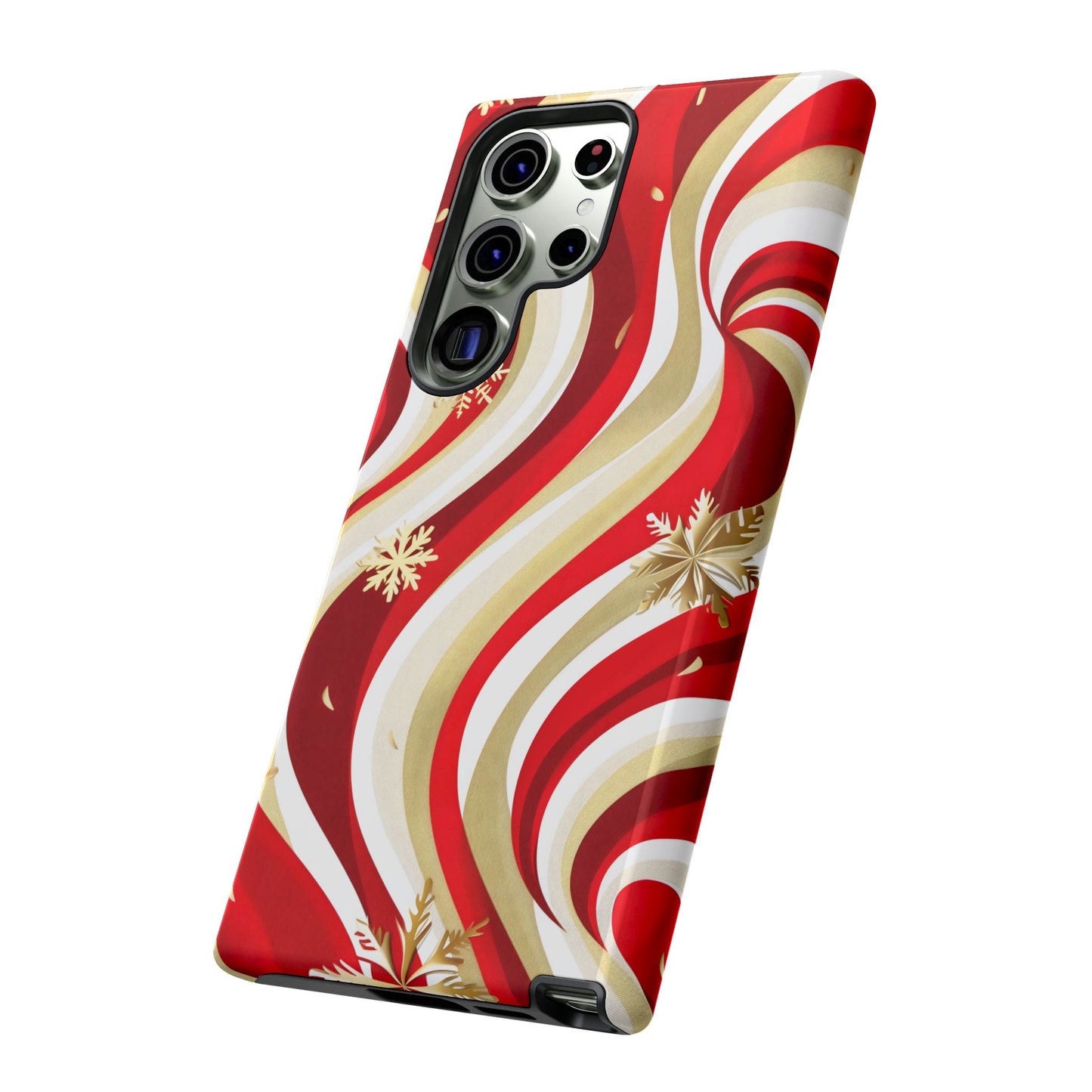 Peppermint Waves – Tough Glossy Samsung Galaxy Case