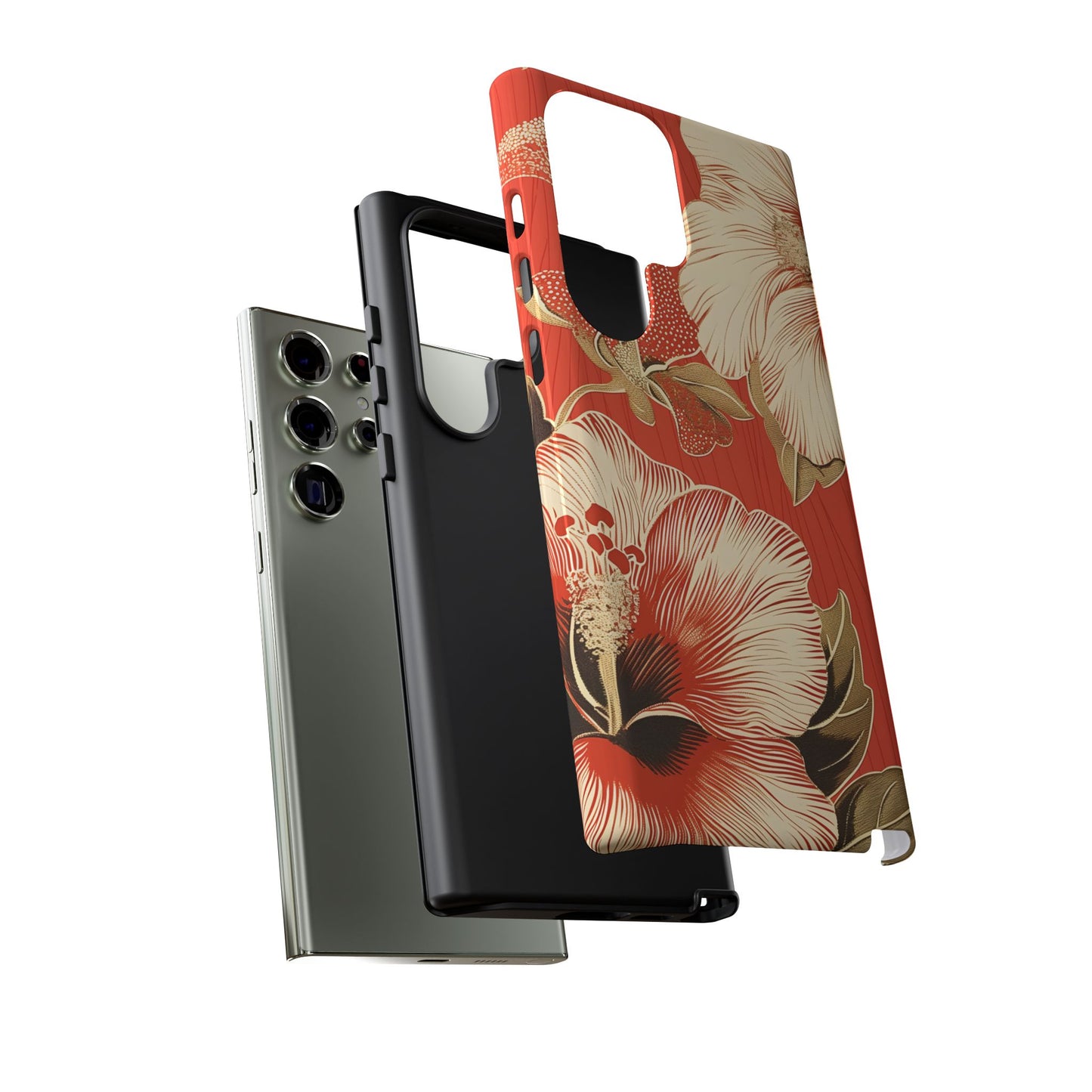Golden Hibiscus – Tough Glossy Samsung Galaxy Case