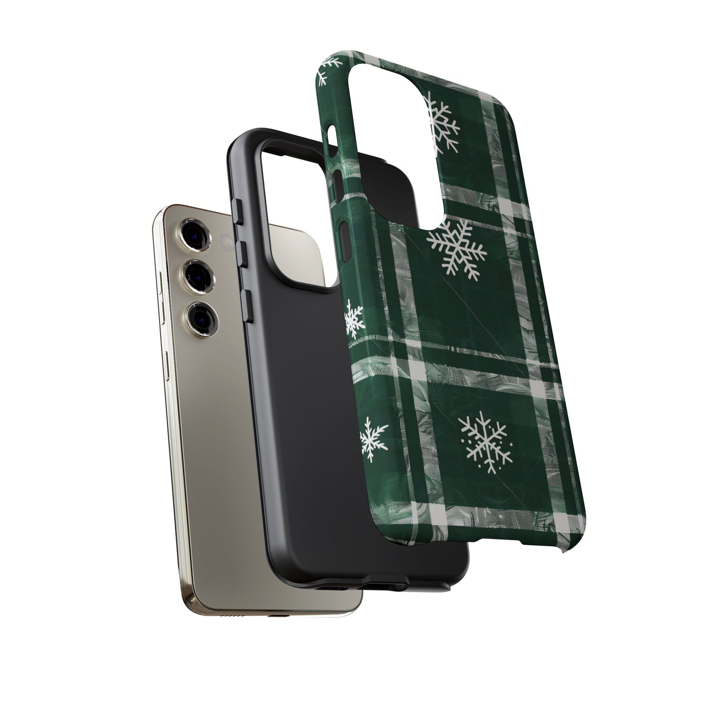 Frosted Tartan – Tough Glossy Samsung Galaxy Case