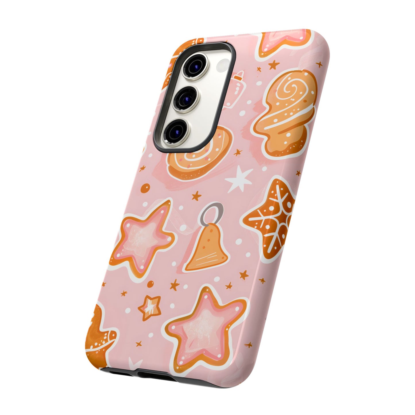 Gingerbread Sweet Stars – Tough Glossy Samsung Galaxy Case