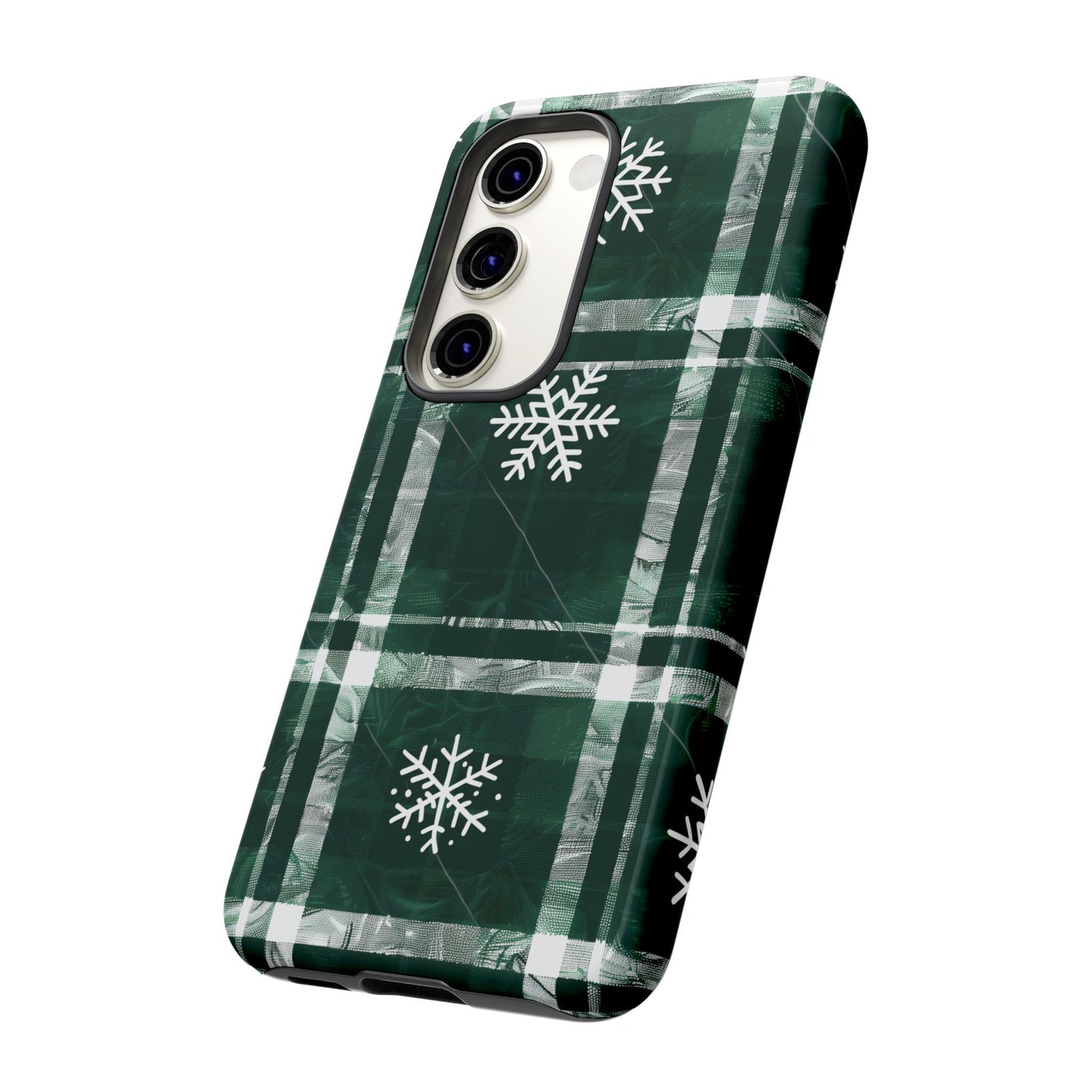 Frosted Tartan – Tough Glossy Samsung Galaxy Case