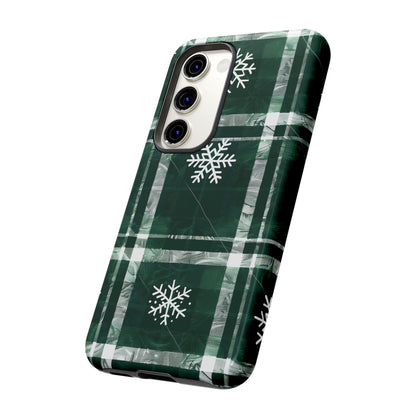 Frosted Tartan – Tough Glossy Samsung Galaxy Case