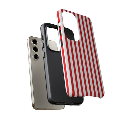 Candy Cane Stripes – Tough Glossy Samsung Galaxy Case