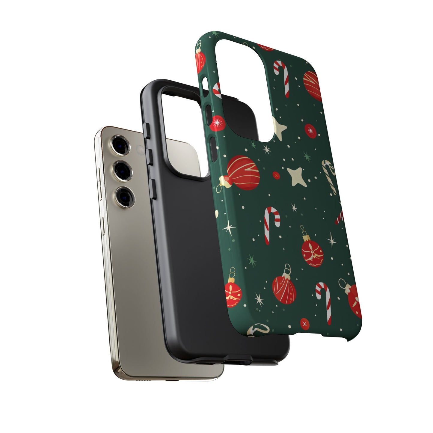 Festive Ornament Scatter – Tough Glossy Samsung Galaxy Case