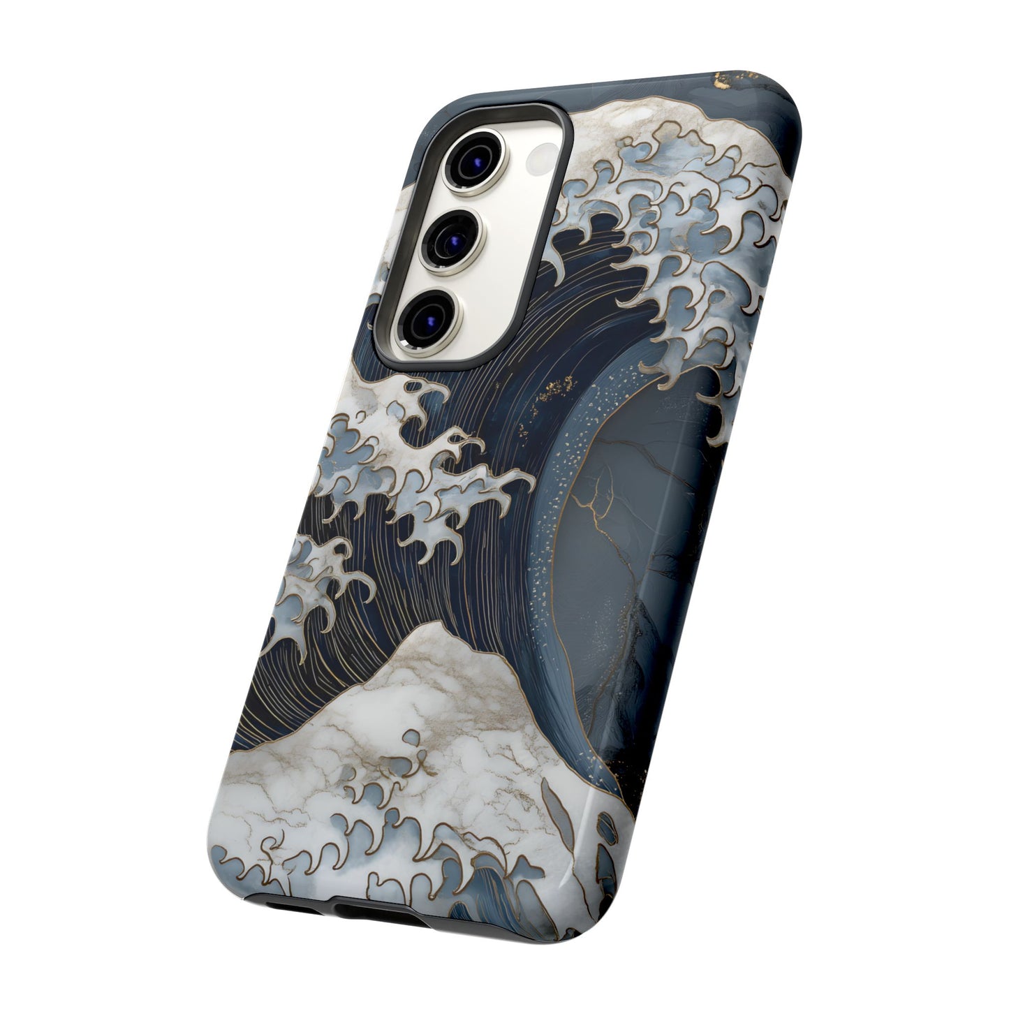 Golden Wave – Tough Glossy Samsung Case