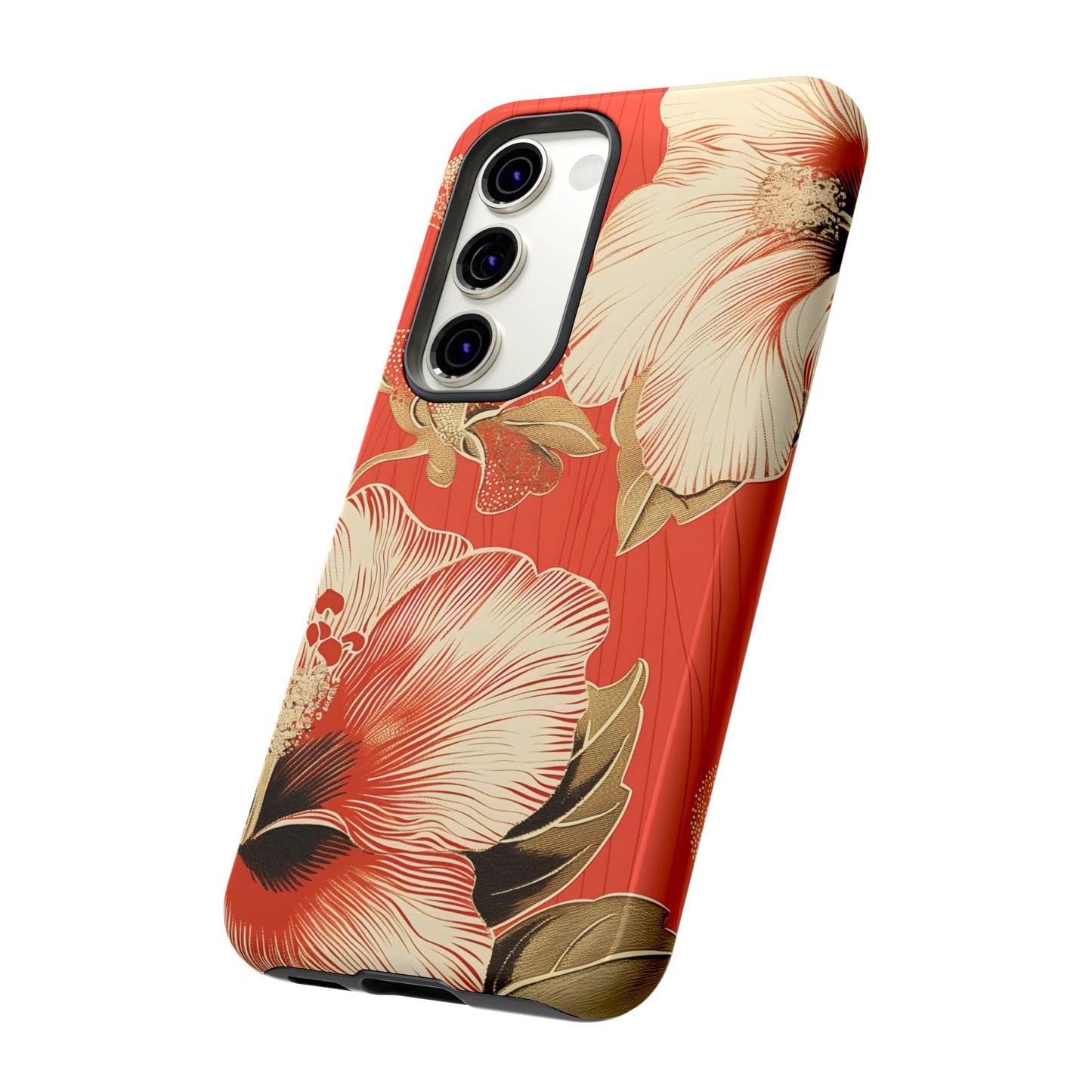 Golden Hibiscus – Tough Glossy Samsung Galaxy Case