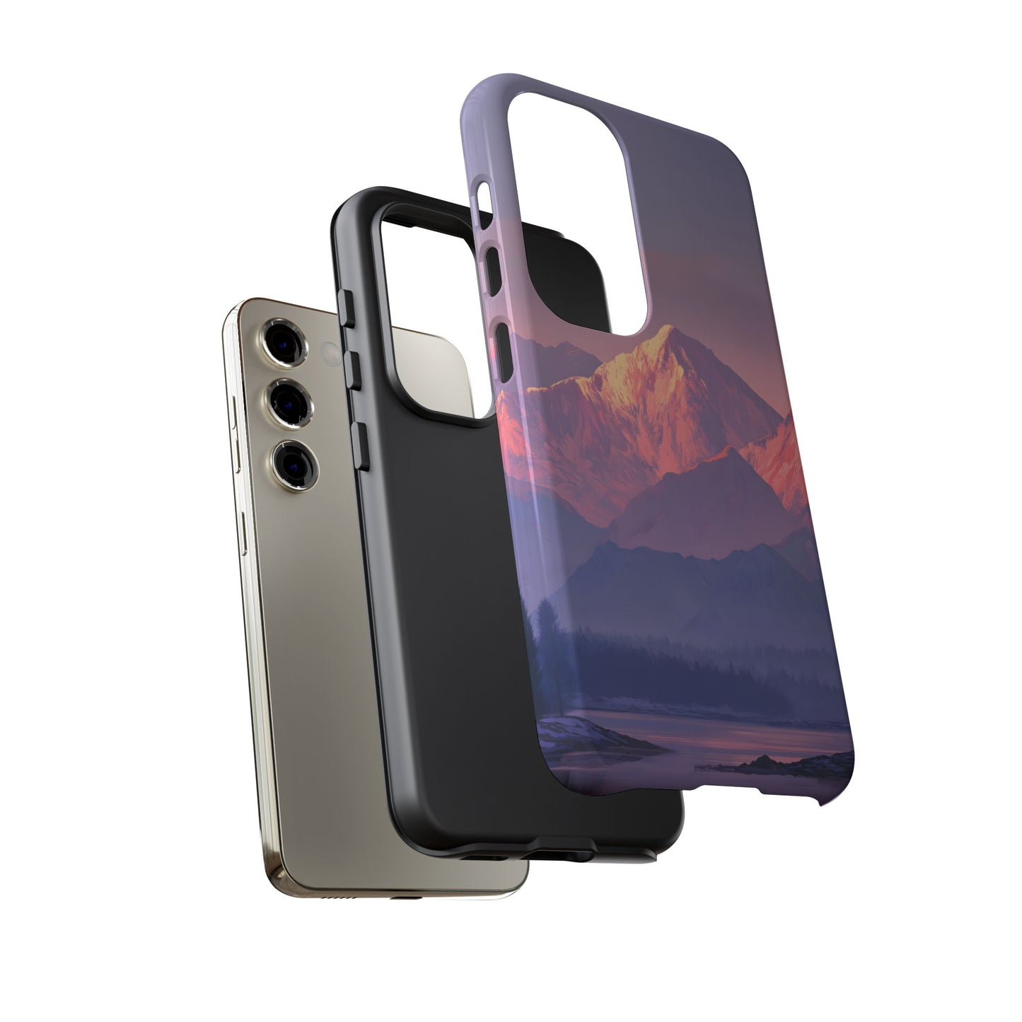 Crimson Peaks – Tough Glossy Samsung Galaxy Case