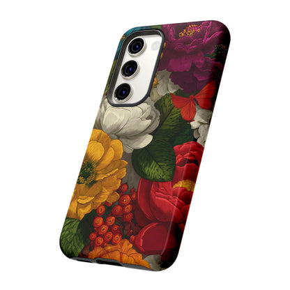 Midnight Bloom – Tough Glossy Samsung Galaxy Case