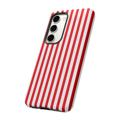 Candy Cane Stripes – Tough Glossy Samsung Galaxy Case