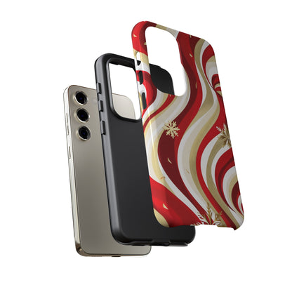 Peppermint Waves – Tough Glossy Samsung Galaxy Case