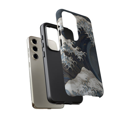 Golden Wave – Tough Glossy Samsung Case