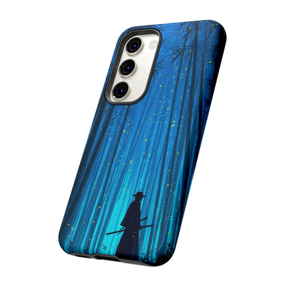 Shadowed Bamboo Sentinel – Tough Glossy Samsung Galaxy Case
