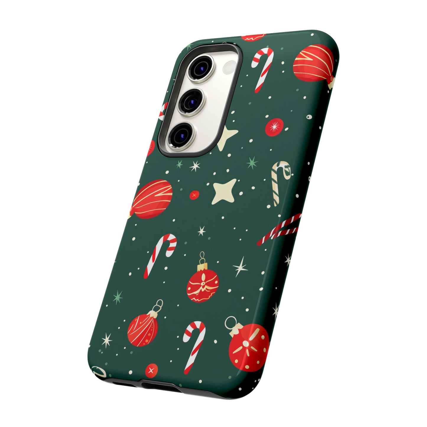 Festive Ornament Scatter – Tough Glossy Samsung Galaxy Case