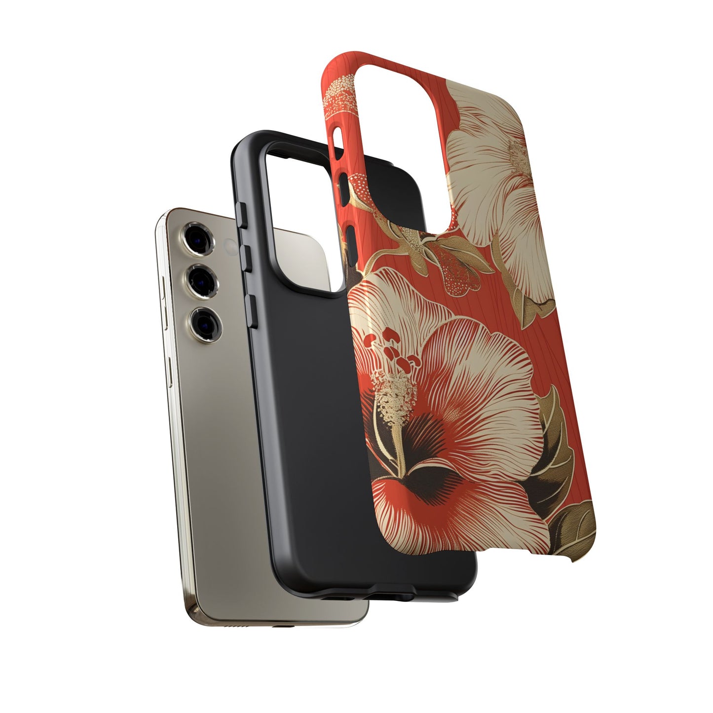 Golden Hibiscus – Tough Glossy Samsung Galaxy Case
