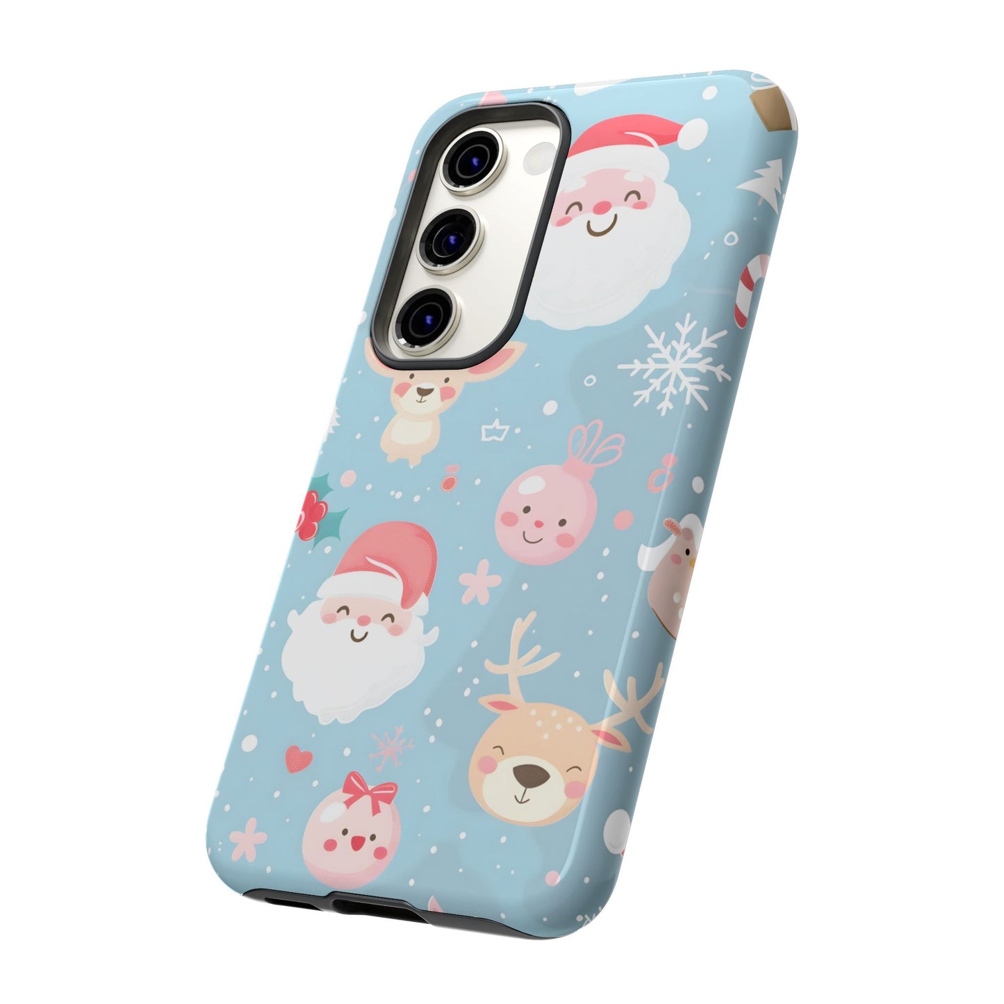 Pastel Santa Joy – Tough Glossy Samsung Galaxy Case
