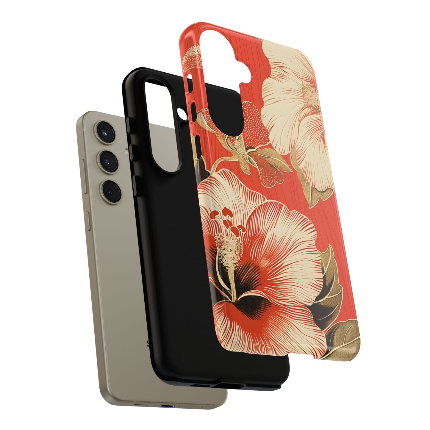 Golden Hibiscus – Tough Glossy Samsung Galaxy Case