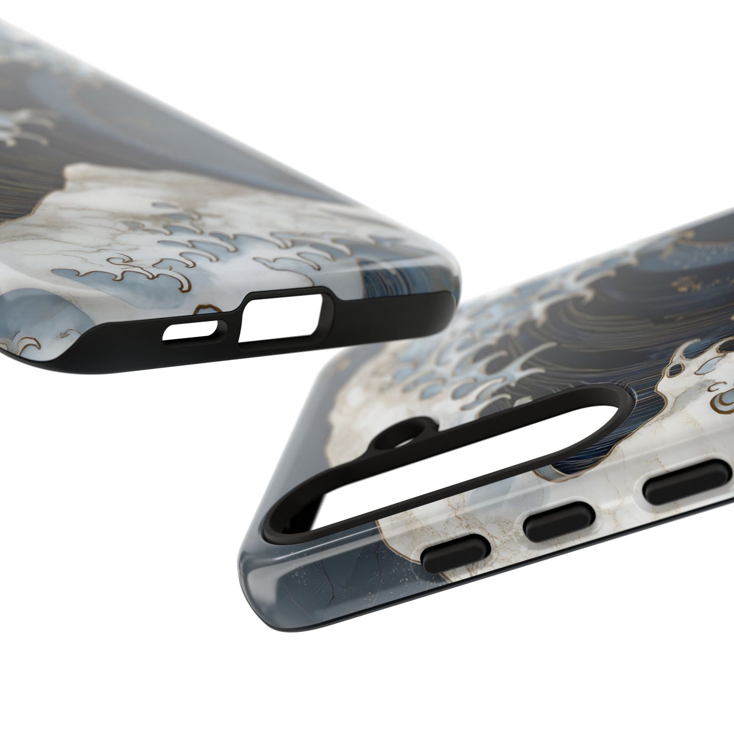 Golden Wave – Tough Glossy Samsung Case
