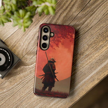 Blood Moon Warrior – Tough Glossy Samsung Galaxy Case