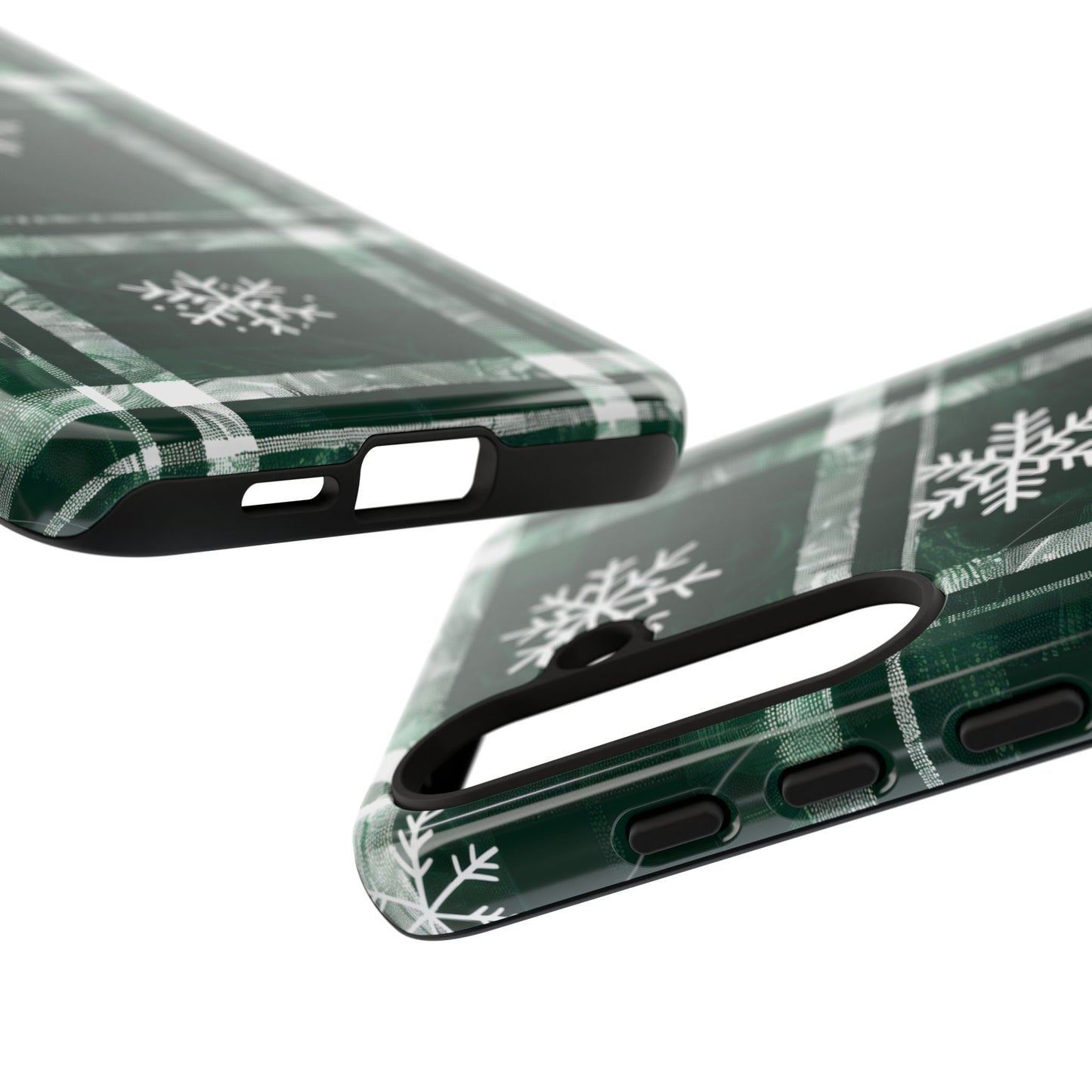 Frosted Tartan – Tough Glossy Samsung Galaxy Case