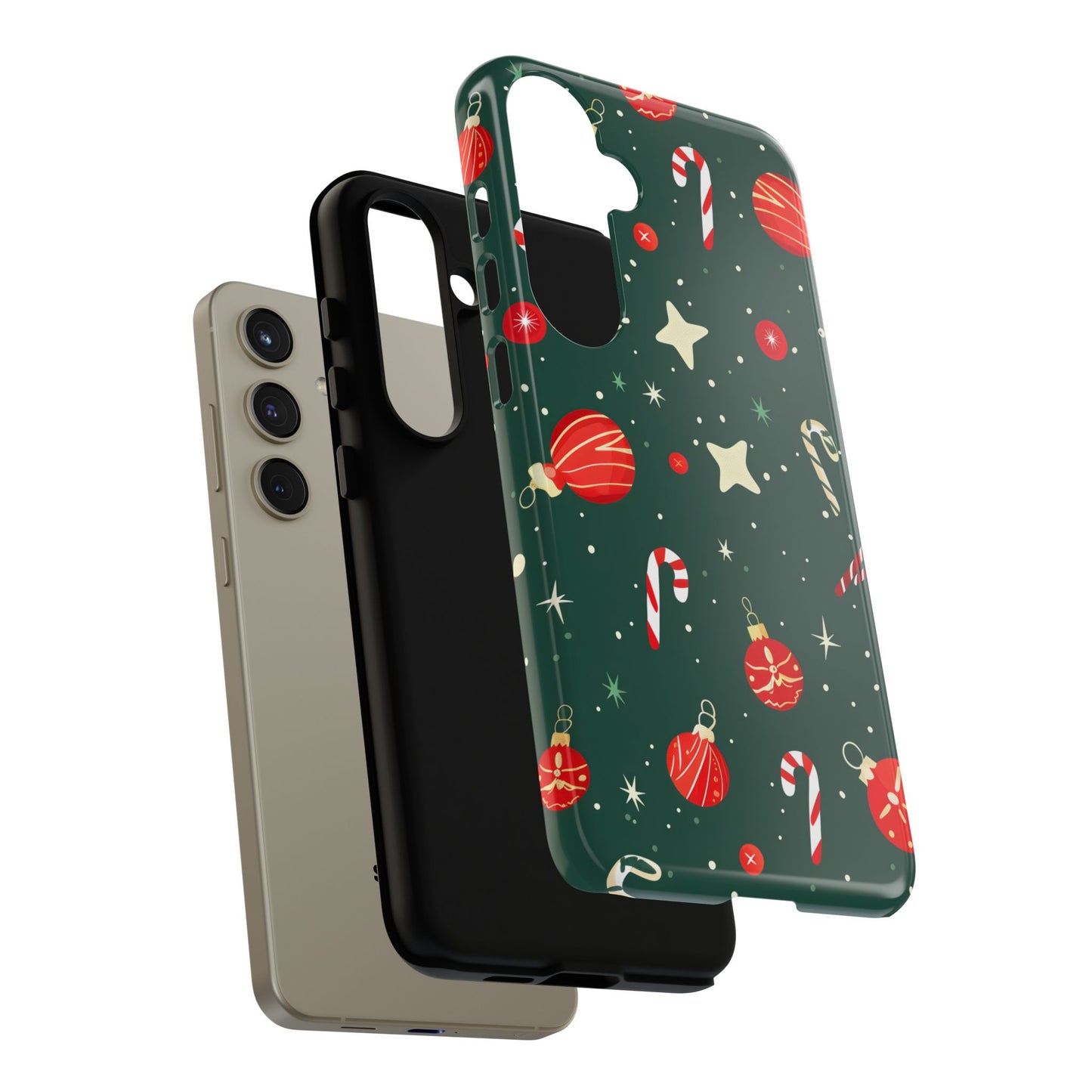 Festive Ornament Scatter – Tough Glossy Samsung Galaxy Case
