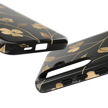 Golden Elegance – Tough Glossy Samsung Galaxy Case