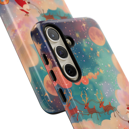 Starlit Santa Sky –  Tough Glossy Samsung Galaxy Case