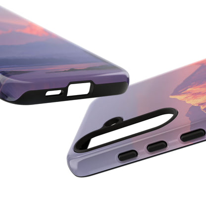 Crimson Peaks – Tough Glossy Samsung Galaxy Case