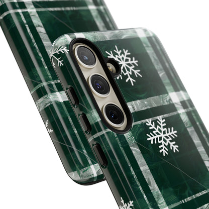 Frosted Tartan – Tough Glossy Samsung Galaxy Case