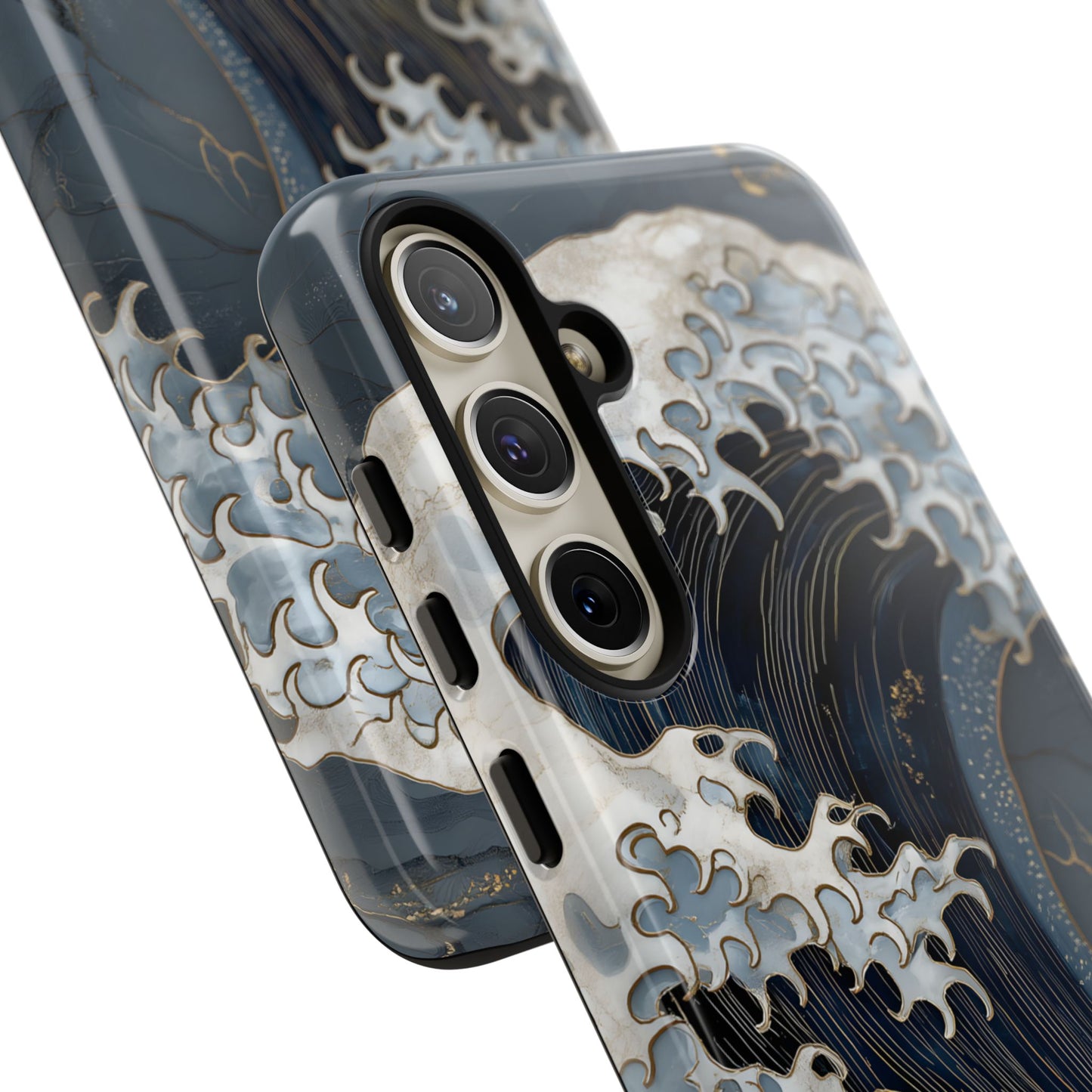 Golden Wave – Tough Glossy Samsung Case