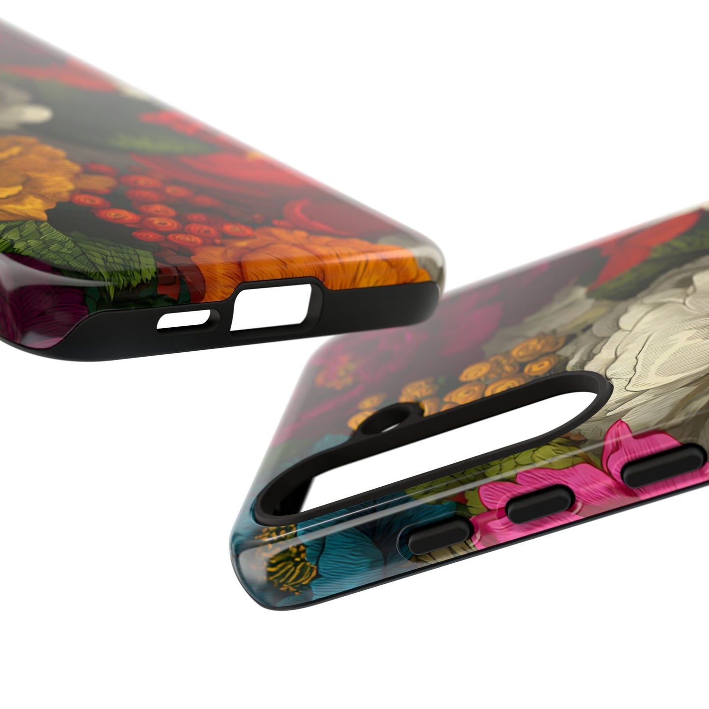 Midnight Bloom – Tough Glossy Samsung Galaxy Case