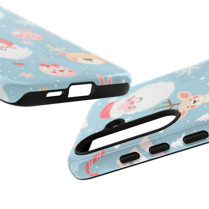 Pastel Santa Joy – Tough Glossy Samsung Galaxy Case